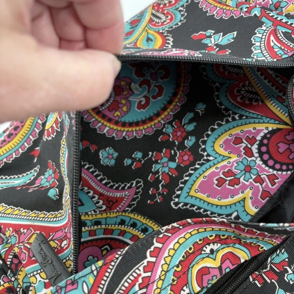 Vera‎ Bradley Lighten Up Essential Backpack in Twilight Paisley Pattern